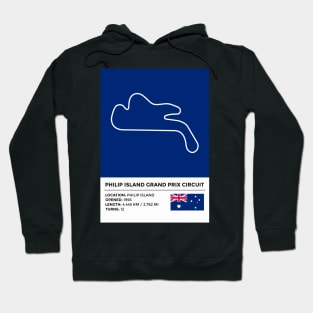 Philip Island Grand Prix Circuit [info] Hoodie